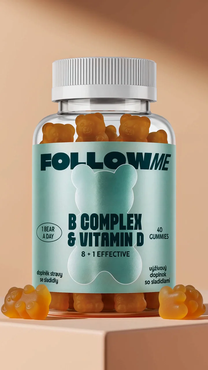 Suplo B-Complex na meruňkovém podstavci
